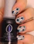 OMD2 ikat design | Orly Dare to Bare, Gumdrops, Star of Bombay | Be Happy And Buy Polish