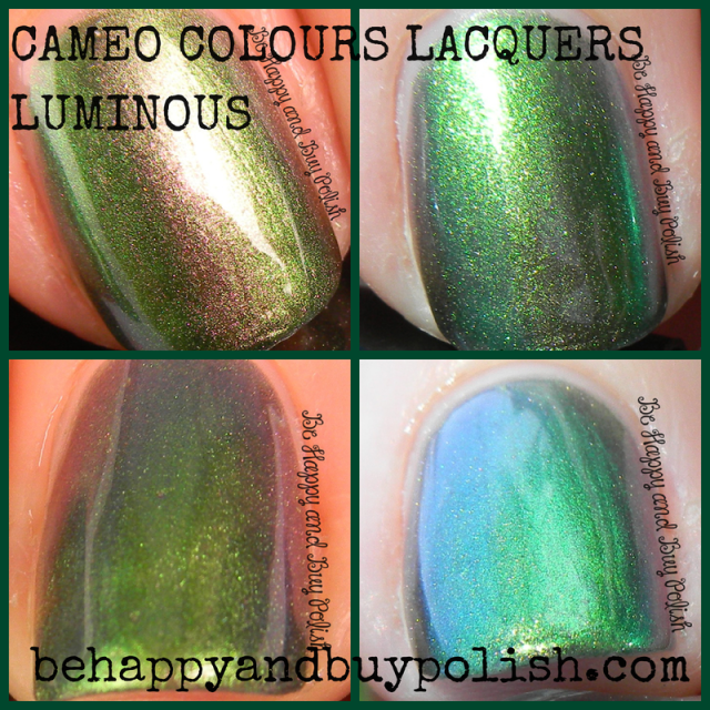 Cameo Colours Lacquers Luminous Collage | Be Happy And Buy Polish