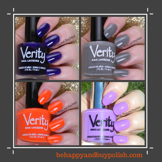 Verity creme polishes | Be Happy And Buy Polish