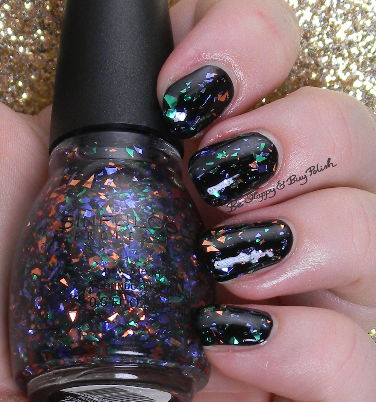 Sinful Colors Halloween Glitter Nail Polishes Be Happy And Buy Polish