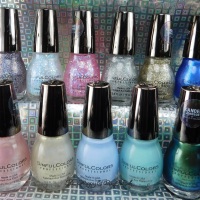 Sinful Colors Kandee Johnson Vintage Anime nail polish collection swatches + review