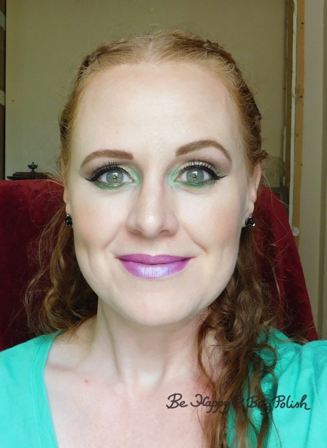 Renaissance Faire makeup with Wet N Wild, Glamour Doll Eyes, Revlon | Be Happy And Buy Polish