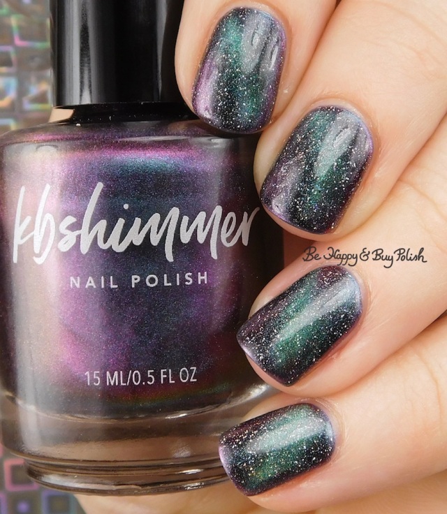 KBShimmer Spaced Out and A Star is Formed magnetic nail polish manicure | Be Happy And Buy Polish