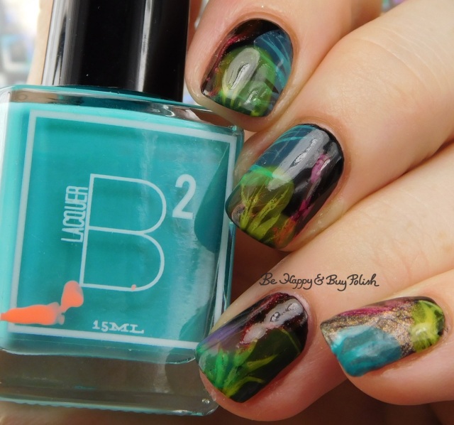 B Squared Lacquer Plur, Tonic Polish Caliente, Sinful Colors Diamond Blogs, Sinful Colors Out in Space, China Glaze Liquid Leather veiled nails | Be Happy And Buy Polish